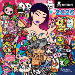 tokidoki 2026 Wall Calendar (Includes Stickers)