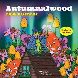 Autumnalwood 2026 Wall Calendar (Includes Stickers)
