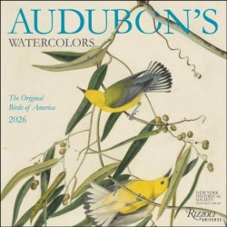 Audubon’s Watercolors 2026 Wall Calendar: The Original Birds of America