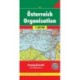 Austria Organisation Map 1:500 000
