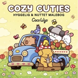 Malebog: Cozy Cuties - Cozy Coloring: hyggelig og nuttet malebog