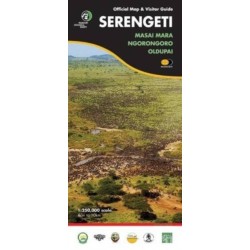 Serengeti: Official Map and Visitor Guide