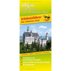 Allgau, adventure guide and map 1:150,000