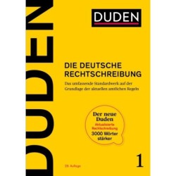Duden (1) - Die deutsche Rechtschreibung (HB) - 29. Auflage