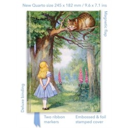 John Tenniel: Alice and the Cheshire Cat (Foiled Quarto Journal)