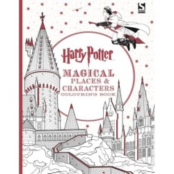 Harry Potter Magical Places and Characters Colouring Book