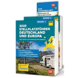 ADAC Stellplatzführer 2025: Deutschland und Europa (vol. 1-2)