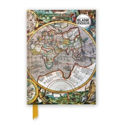 Antique Map (Foiled Blank Journal)