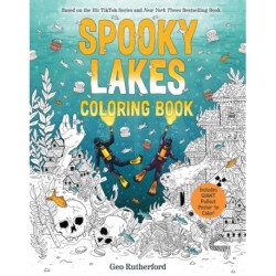 Spooky Lakes Coloring Book: Includes Pull-Out, Oversized Poster to Color!