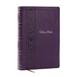 KJV Holy Bible: Personal Size Giant Print, Purple Leathersoft, Red Letter, Comfort Print: King James Version