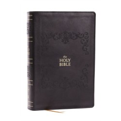 KJV Holy Bible: Personal Size Giant Print, Black Leathersoft, Red Letter, Comfort Print: King James Version