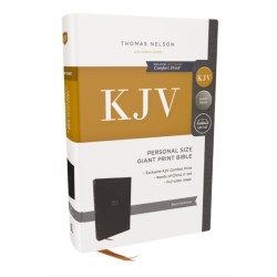 KJV Holy Bible: Personal Size Giant Print, Hardcover, Red Letter, Comfort Print: King James Version
