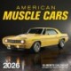 American Muscle Cars 2026: 16-Month Calendar--September 2025 through December 2026