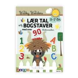 Wacky Wonders - Lær tal og Bogstaver: Aktivitetsbog -Lærerige Sjove Aktiviteter