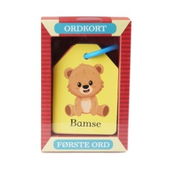Ordkort - Mine Første Ord: Flash Cards