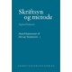 Skriftsyn og metode: om den nytestamentlige hermeneutik