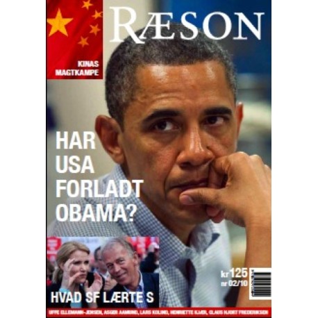 RÆSON nr. 2 2010: Har USA forladt Obama? (Det ottende trykte nummer af RÆSON)