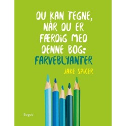 Du kan tegne, når du er færdig med denne bog: Farveblyanter