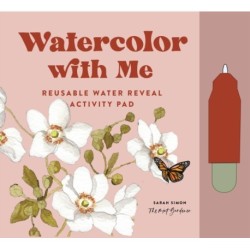 Watercolor With Me: Flower Fairies: A Reusable Water Reveal Coloring Book for Kids Featuring Flowers and Fairies