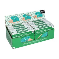 Happy Hedgehog Percussion Instrument CDU of 10