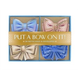 Put a Bow on It! Notes: 24 Notecards & Envelopes