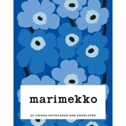Marimekko Notes (Blues): 20 Unikko Notecards and Envelopes