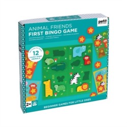 First Bingo Game: Animal Friends
