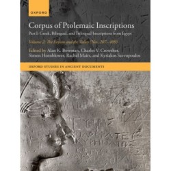 Corpus of Ptolemaic Inscriptions: Part I: Greek, Bilingual, and Trilingual Inscriptions from Egypt - Volume 2, The Fayum and the Valley (Nos. 207-409)