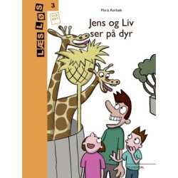 Jens og Liv ser på dyr