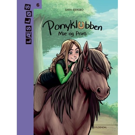 Ponyklubben. Mie og Prins