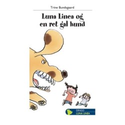 Luna Linea og en ret gal hund