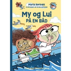 My og Lui på en båd
