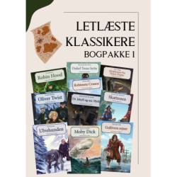 Letlæste klassikere - Bogpakke 1: Klassiske fortællinger i nye klæder