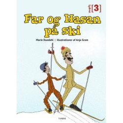 Far og Hasan på ski