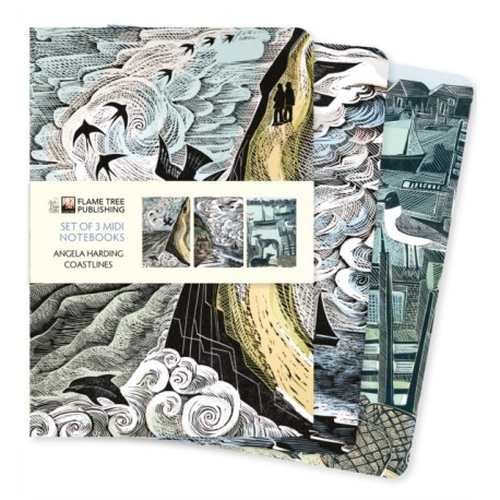 Angela Harding: Coastlines Set of 3 Midi Notebooks