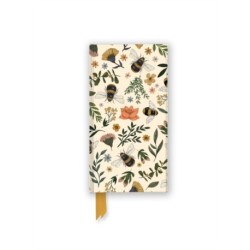 Jade Mosinski: Garden Bees (Foiled Slimline Journal)