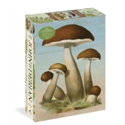 John Derian Paper Goods: Mushrooms 1,000-Piece Puzzle
