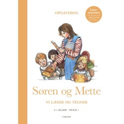 Søren og Mette: Vi læser og tegner (Opgavebog 1, 0.-1. klasse)