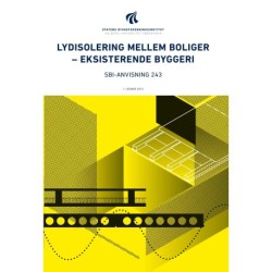 Anvisning 243: Lydisolering mellem boliger – eksisterende byggeri