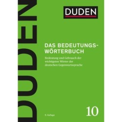 Duden (10) - Das Bedeutungswörterbuch