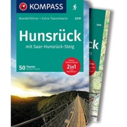 Hunsruck mit Saar-Hunsruck-Steig, 50 Touren wanderfuhrer + Extra-Tourenkarte