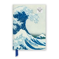 Katsushika Hokusai: The Great Wave (Foiled Dot Grid Journal)