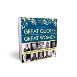 2026 Great Quotes From Great Women Boxed Calendar: Words from the Women Who Shaped the World