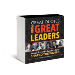 2026 Great Quotes From Great Leaders Boxed Calendar