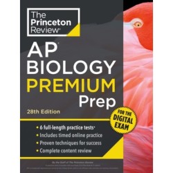 Princeton Review AP Biology Premium Prep, 28th Edition: 6 Practice Tests + Digital Practice Online + Content Review