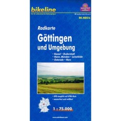 Göttingen und Umgebung, Radkarte: Radkarte
