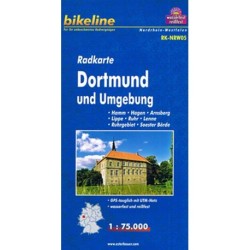 Dortmund und Umgebung :  Radkarte: Radkarte