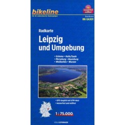 Radkarte Leipzig und Umgebung