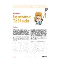Bogstavkurset "De 24 nøgler", Molevitten 0.-1. kl.