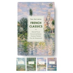 Box with four French Classics: Short stories from Novellix